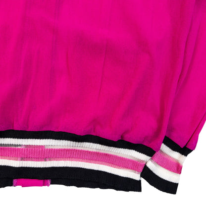 Vintage 2000s Jean Paul Gaultier Soleil Sheer Cardigan in pink, photo 6