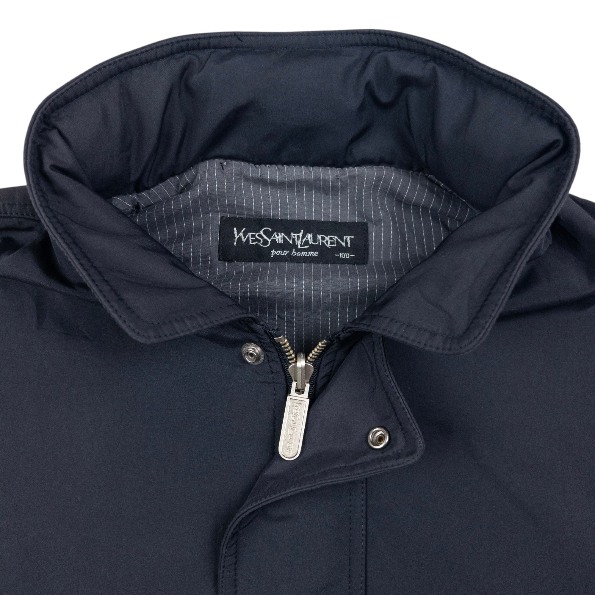 Vintage YSL Yves Saint Laurent Zip Up Jacket Size M