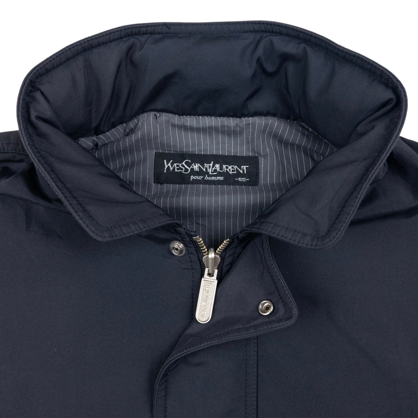 Vintage YSL Yves Saint Laurent Zip Up Jacket Size M