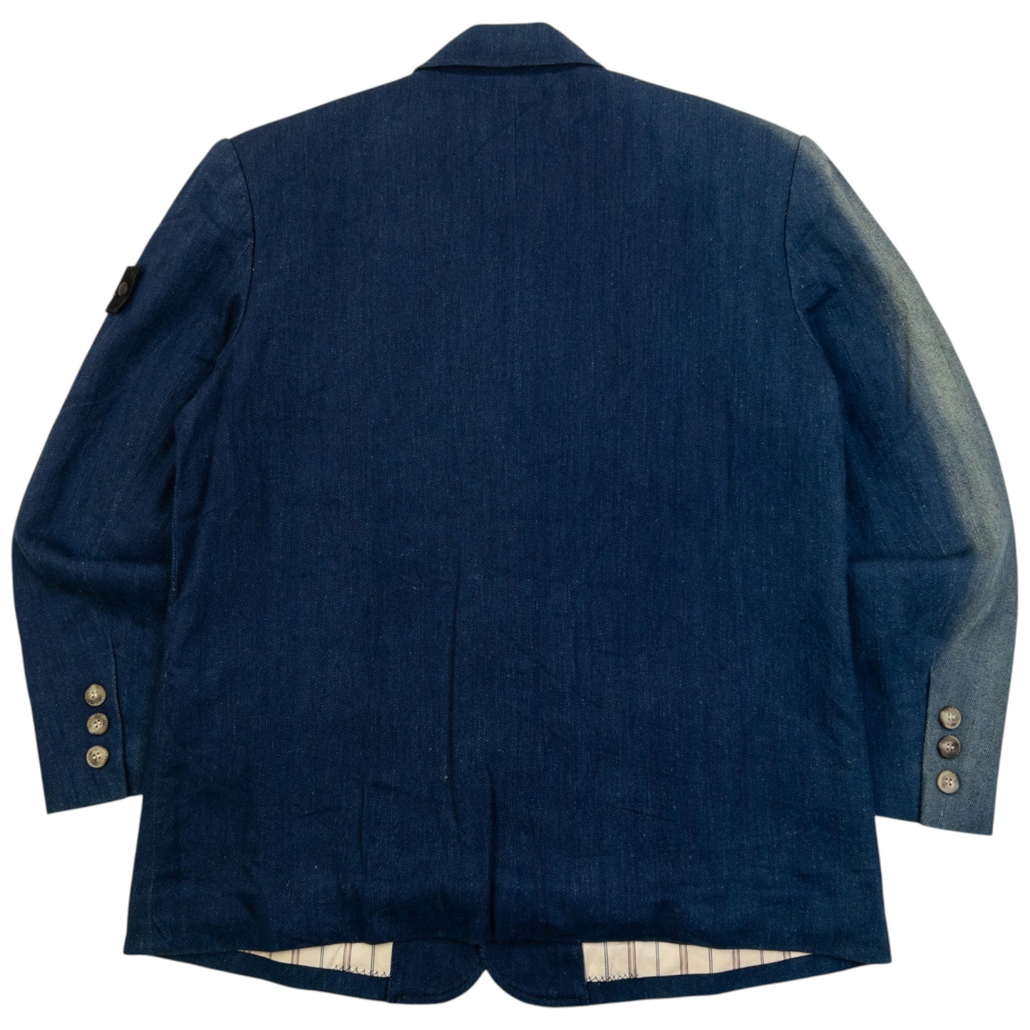 Vintage 80s CP Company Denim Blazer Jacket Size XS