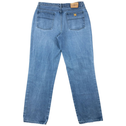 Vintage 2000s YSL Yves Saint Laurent Ripped Denim Jeans Size W35
