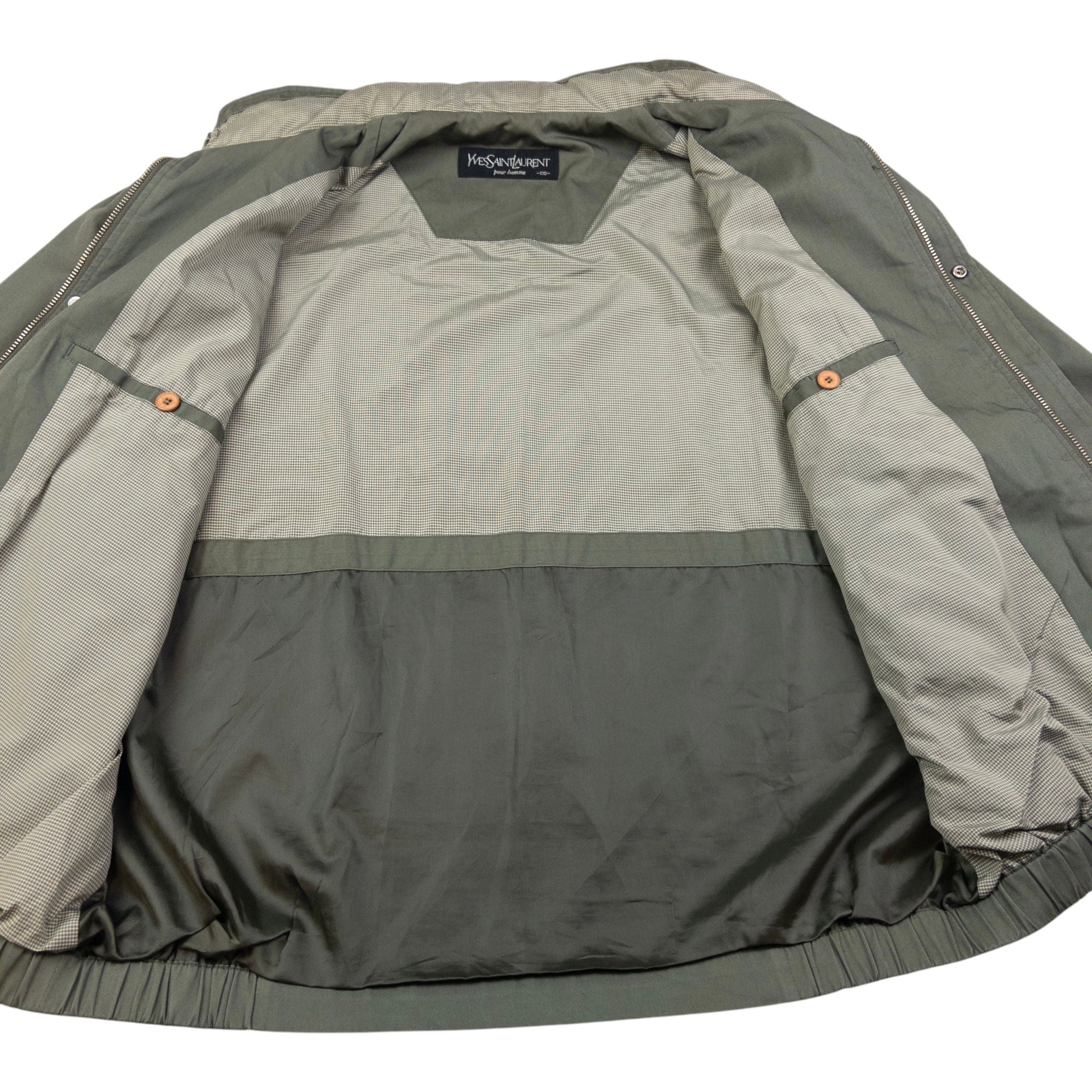 Vintage YSL Yves Saint Laurent Harrington Jacket Size M