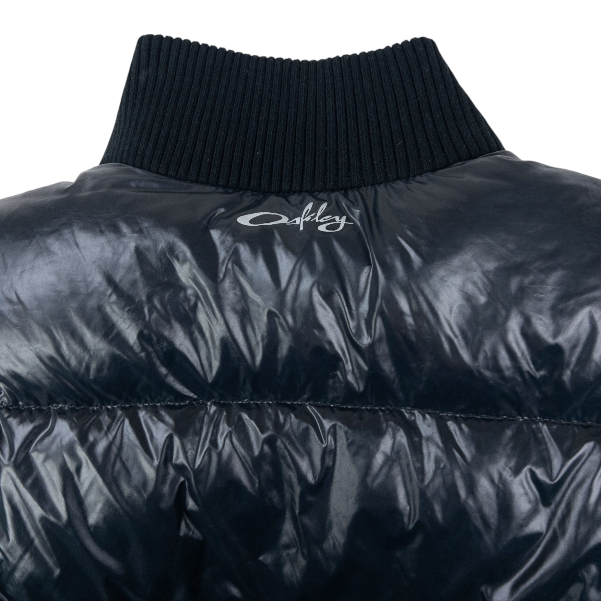 Vintage Oakley Zip Up Puffer Jacket Womens Size L