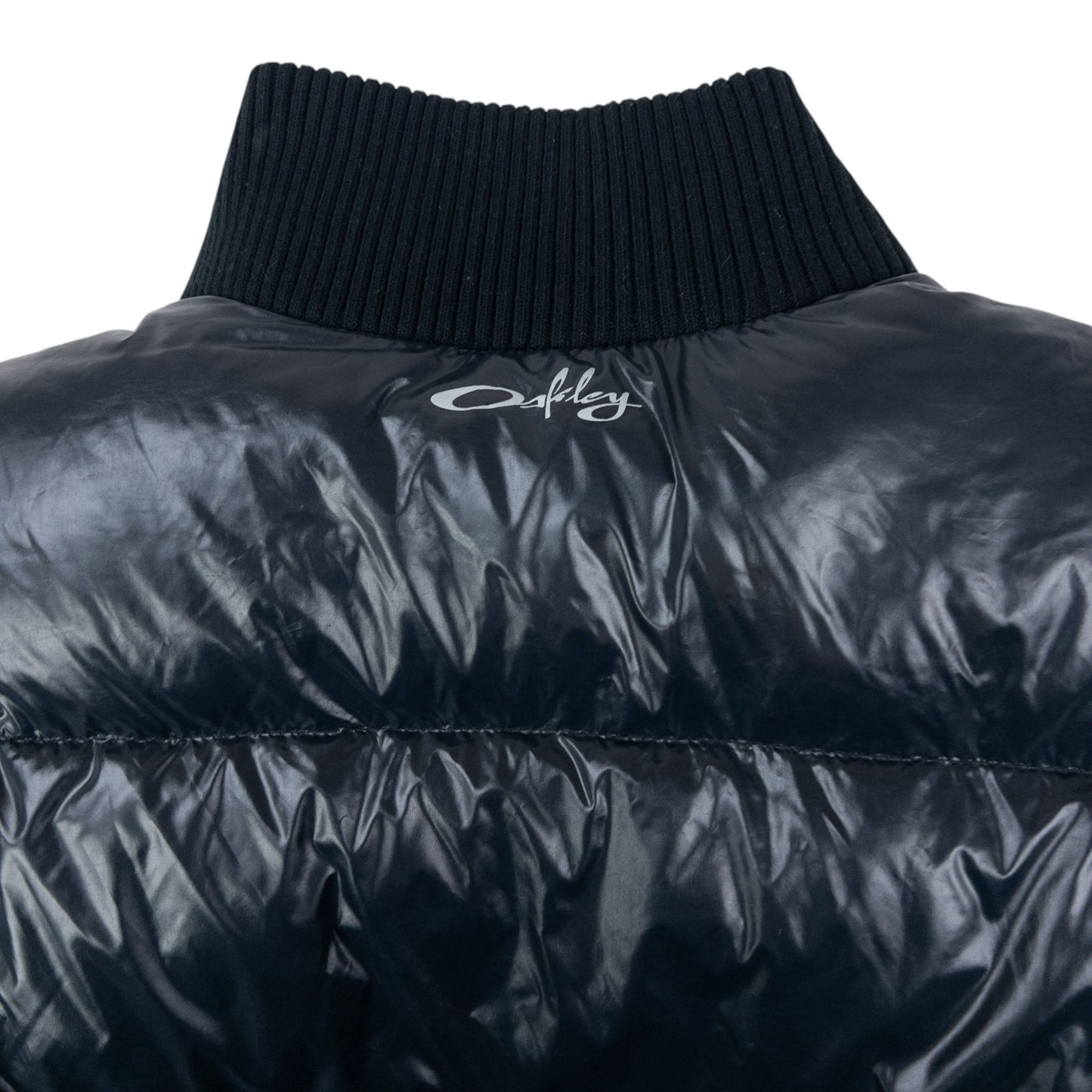 Vintage Oakley Zip Up Puffer Jacket Womens Size L