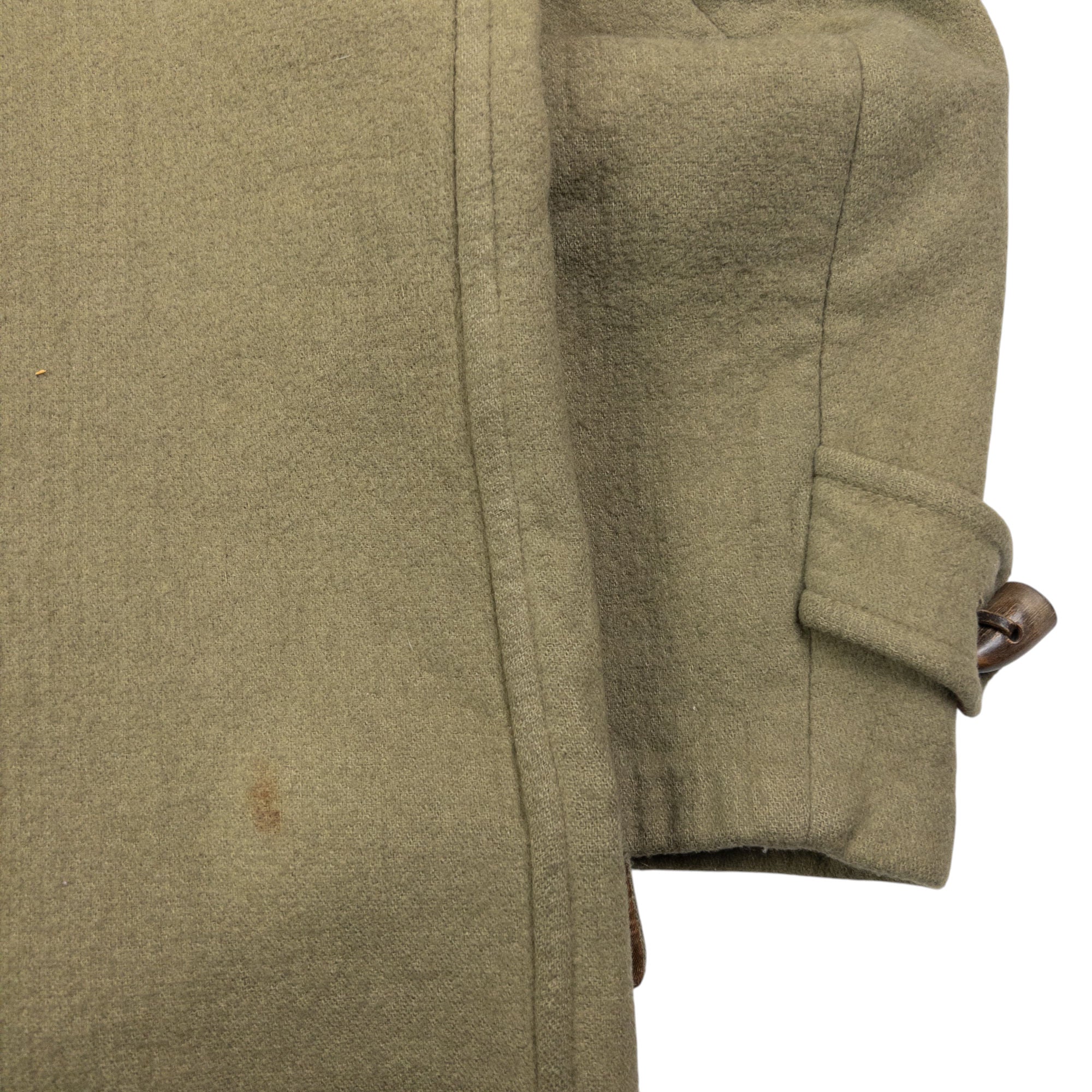 Vintage Burberry Nova Check Lined Wool Duffle Jacket Size L