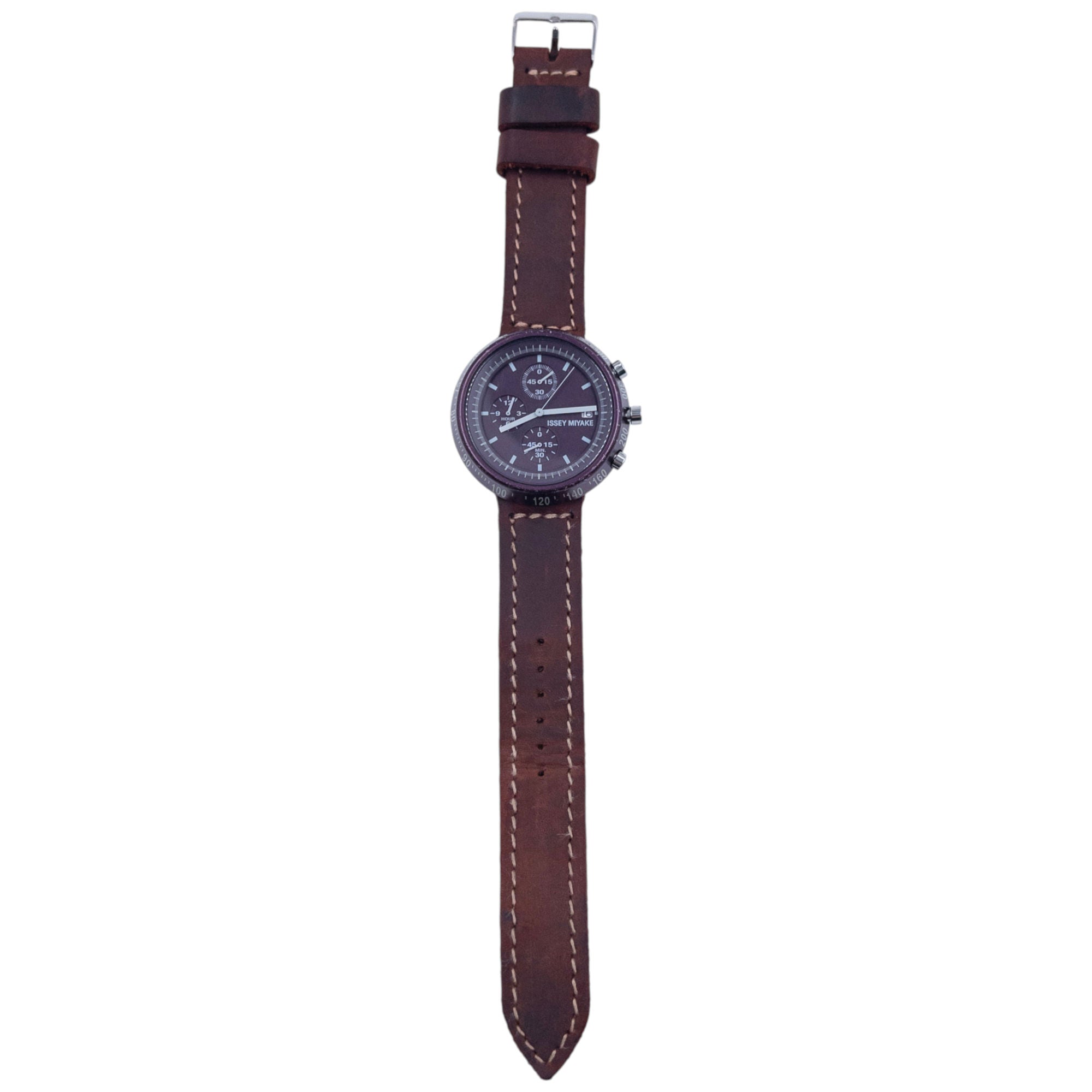 Vintage Issey Miyake Leather Watch