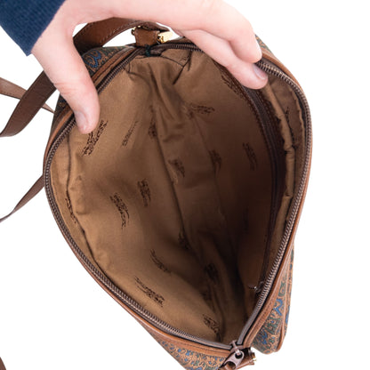 Vintage 90s Burberry Monogram Crossbody Bag