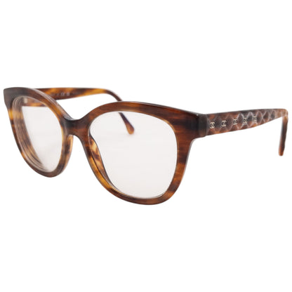 Vintage 2000s Chanel Tortoise Shell Eyeglasses