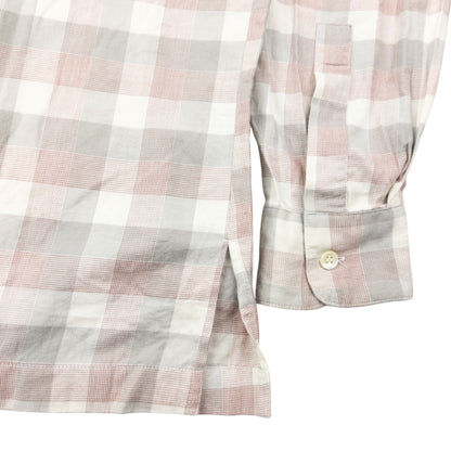 Vintage 2000s Issey Miyake Checkered Long Sleeve Button Up Shirt Size XS