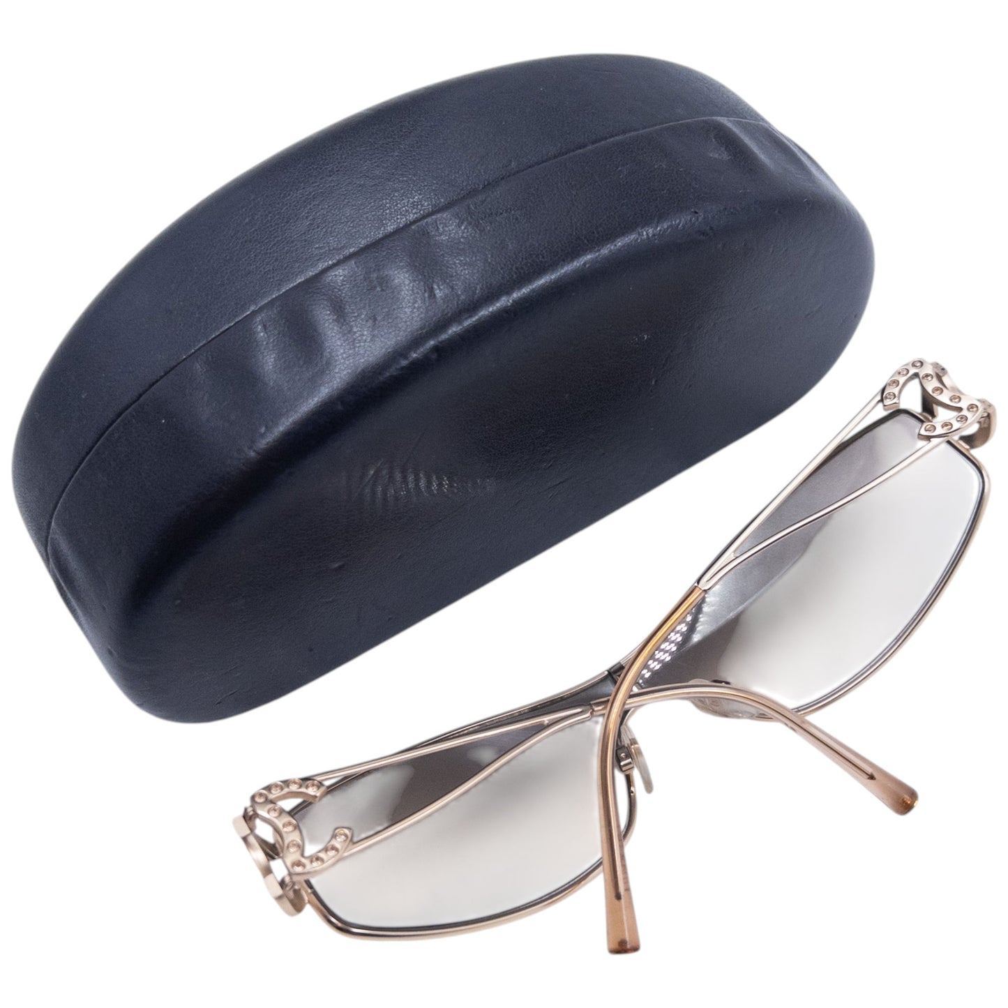 Vintage 2000s Chanel Diamanté Sunglasses