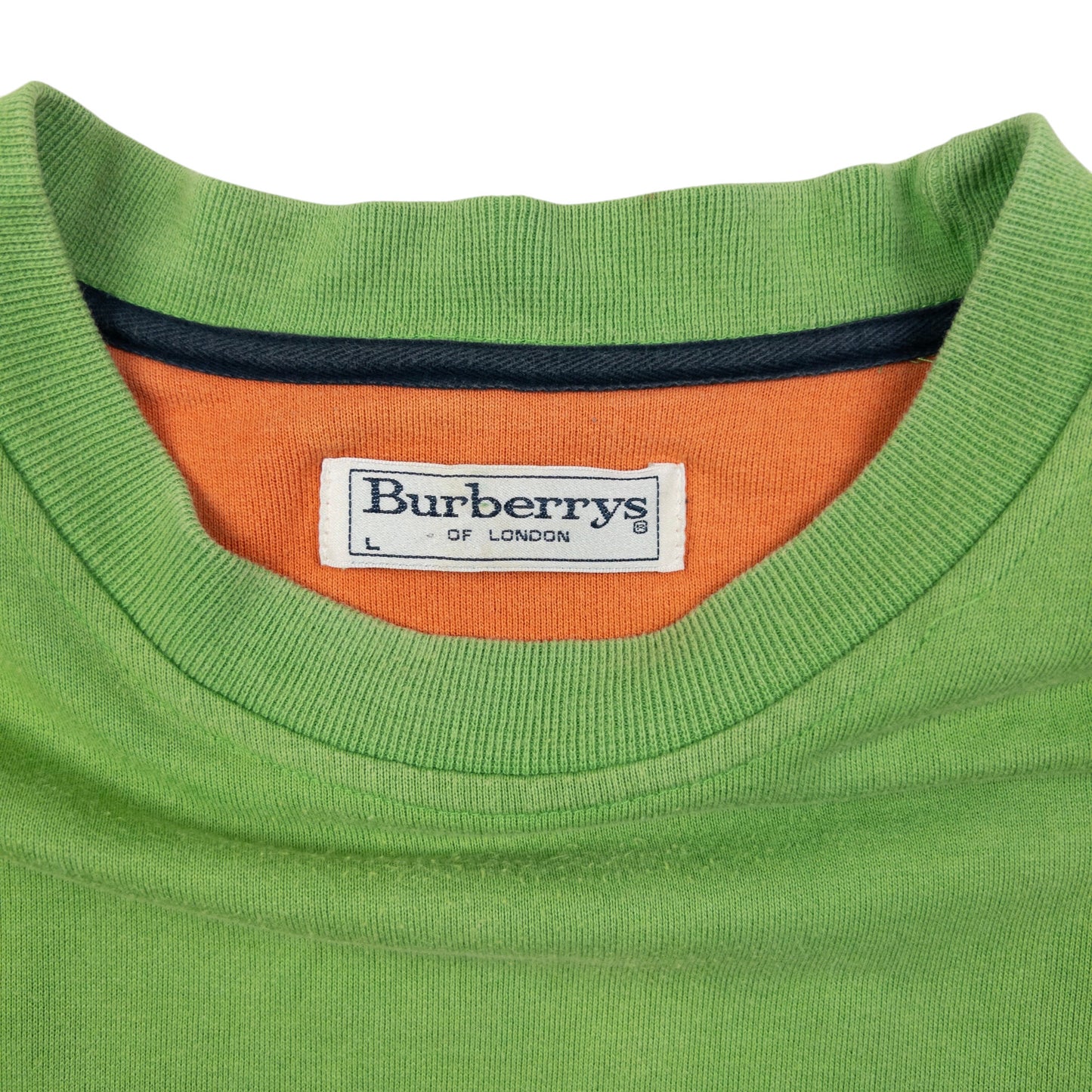 Vintage Burberry Embroidered Sweatshirt Size L