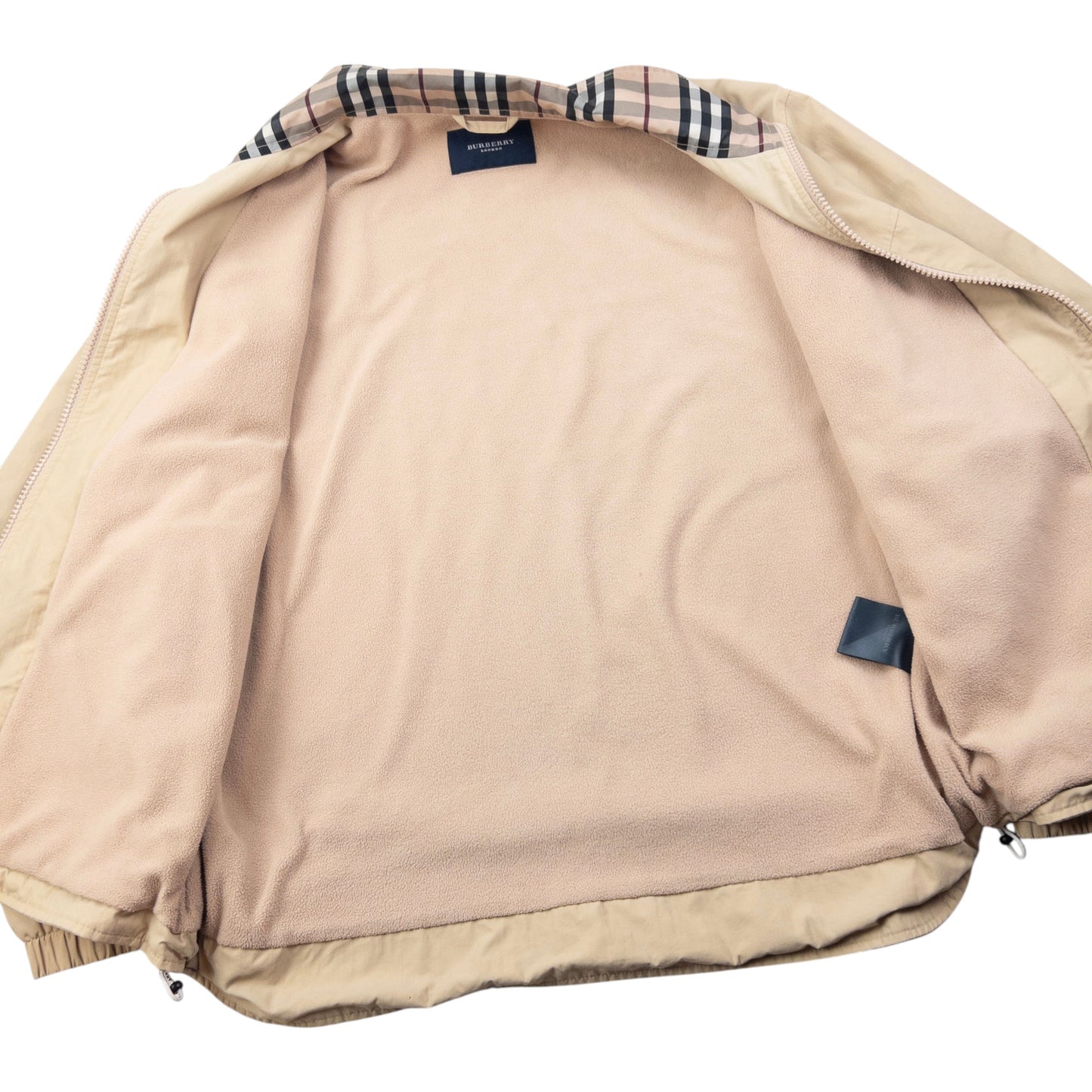 Vintage 2000s Burberry Fleece Lined Jacket Size L