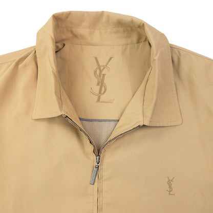 Vintage 90s YSL Yves Saint Laurent Harrington Jacket Size L
