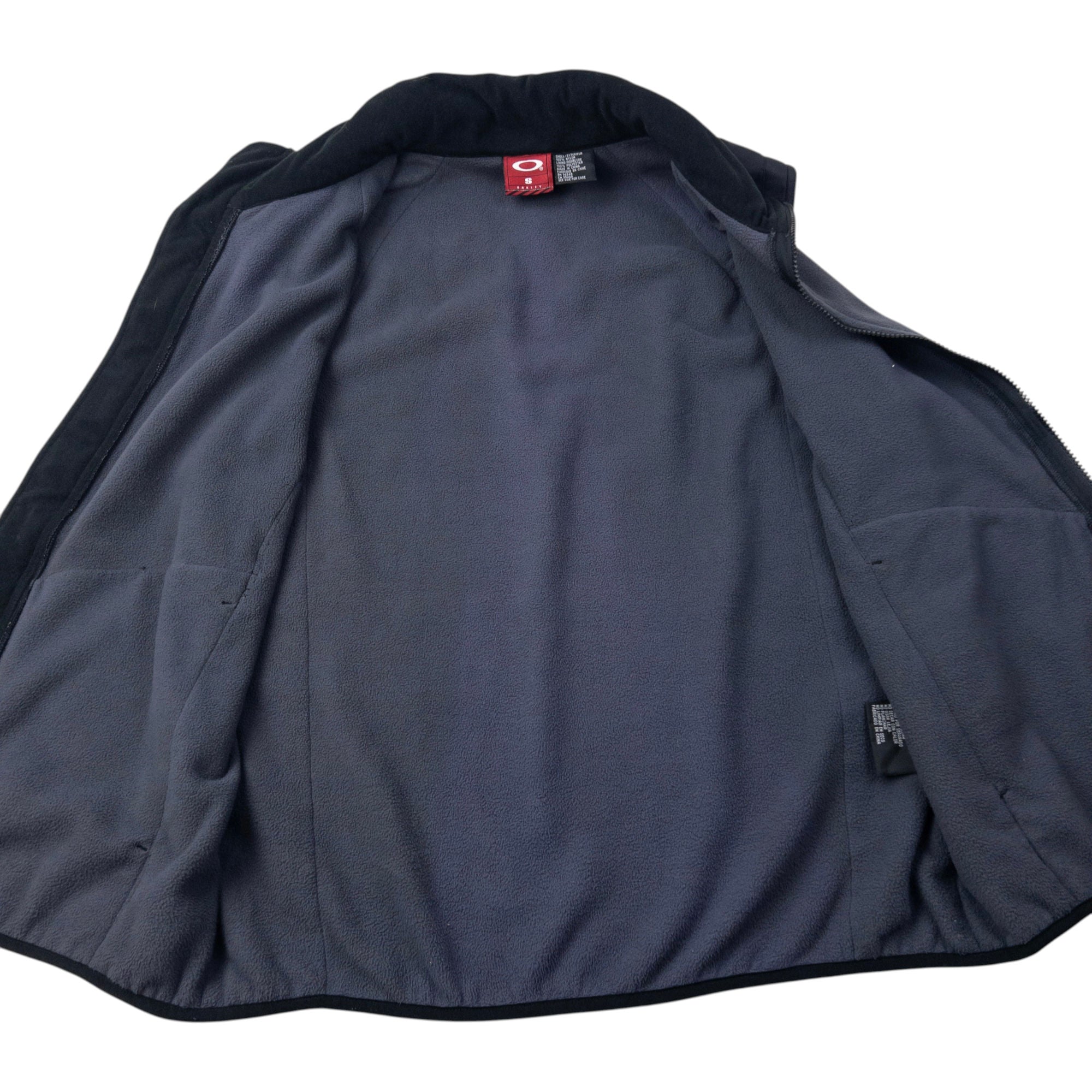 Vintage 2000s Oakley Zip Up Fleece Gilet Size M