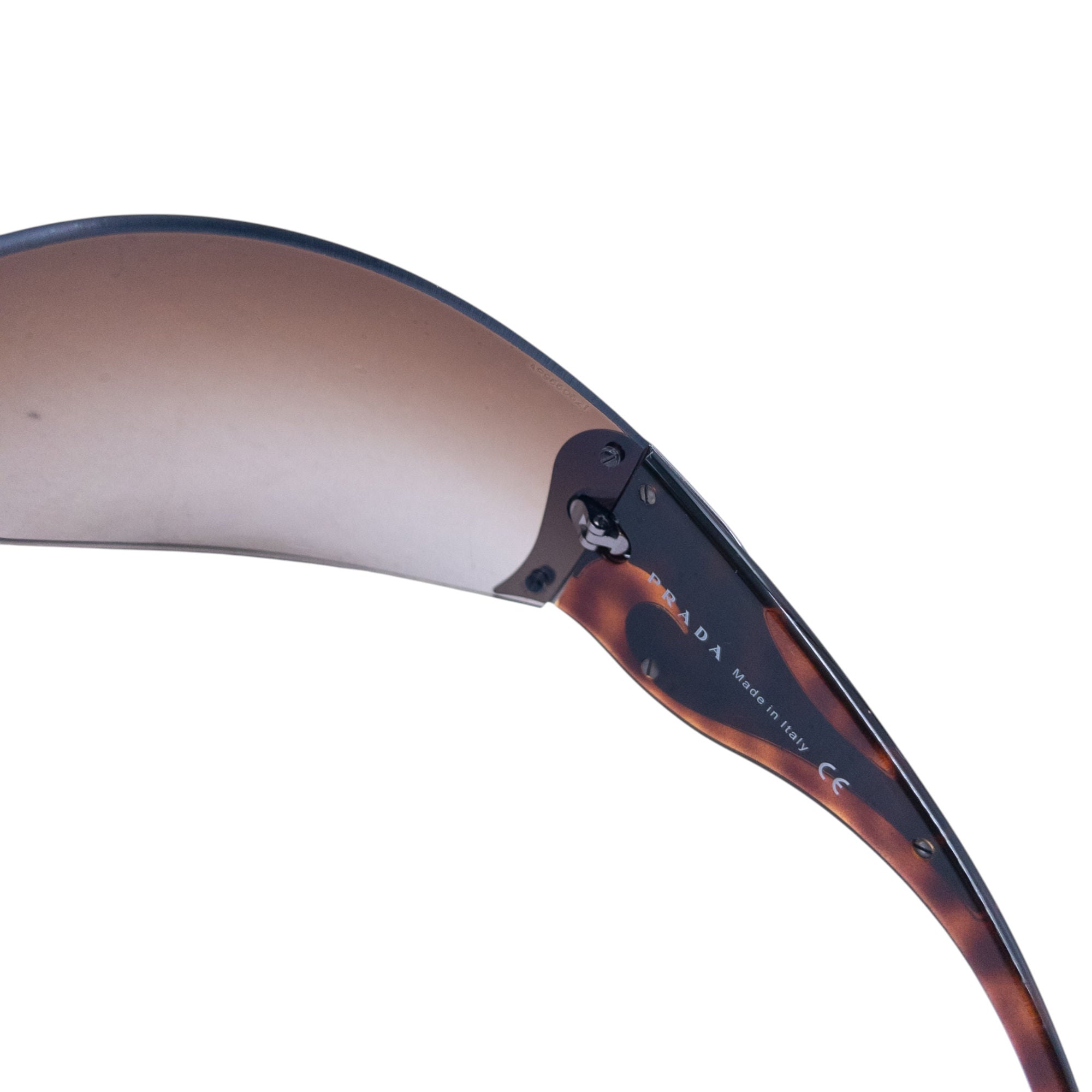 Vintage Prada Tortoise Shell Swirl Sunglasses