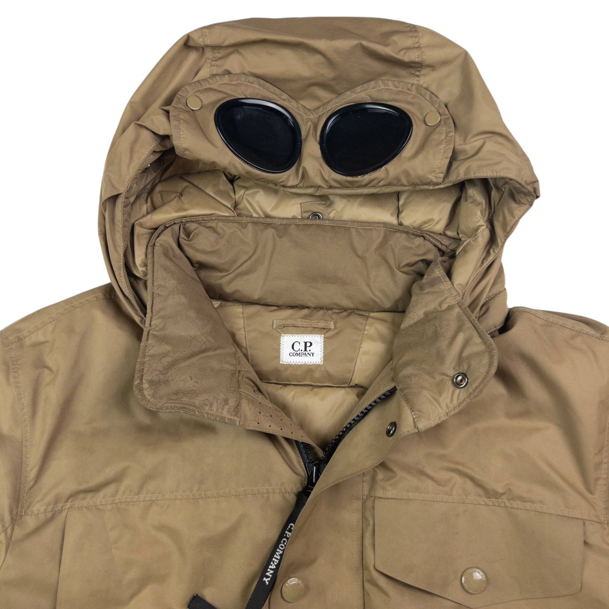 Vintage CP Company Goggle Hood Micro-M Down Jacket Size L
