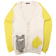 Vintage Ne-Net By Issey Miyake Mouse Pocket Cardigan Size M