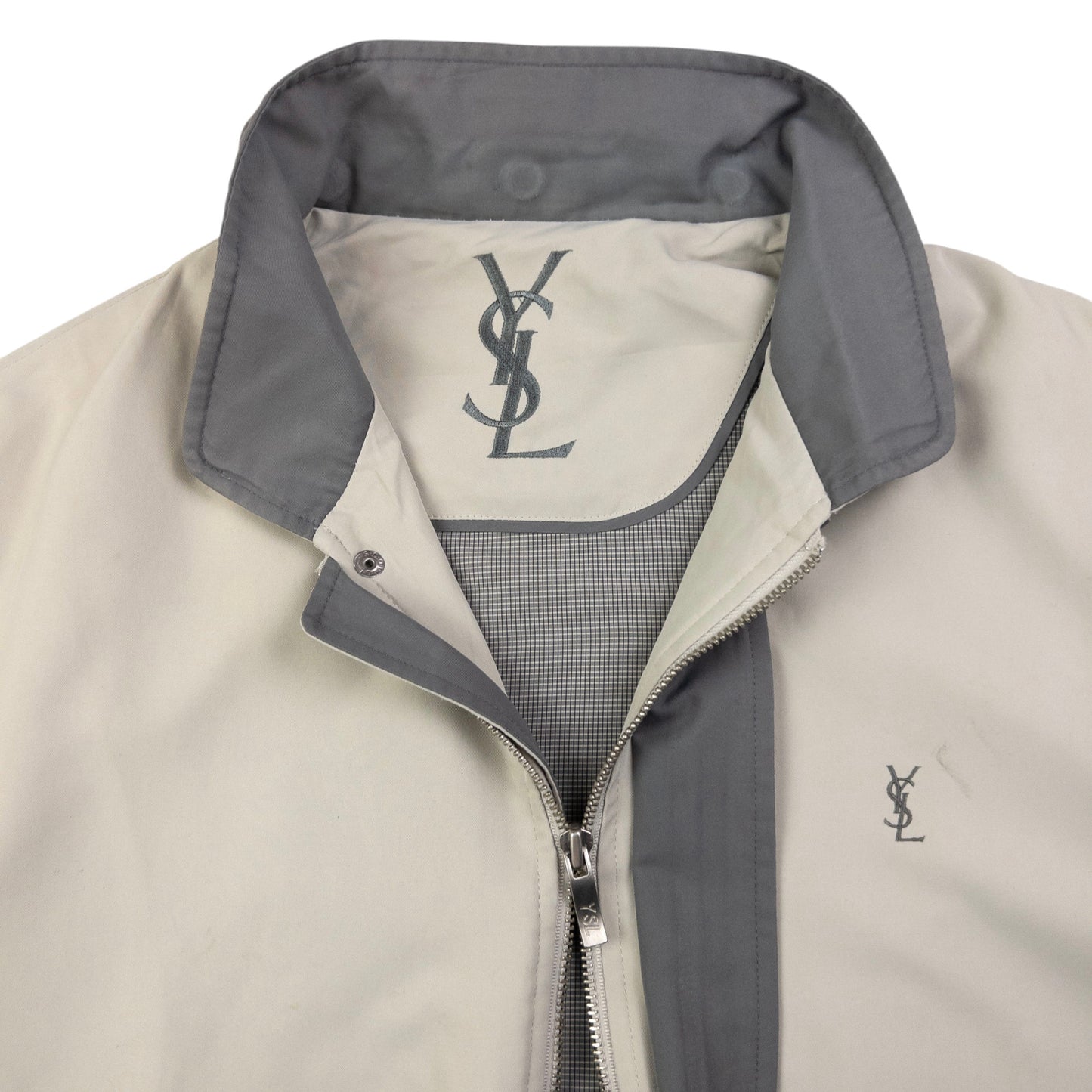 Vintage YSL Yves Saint Laurent Harrington Jacket Size M