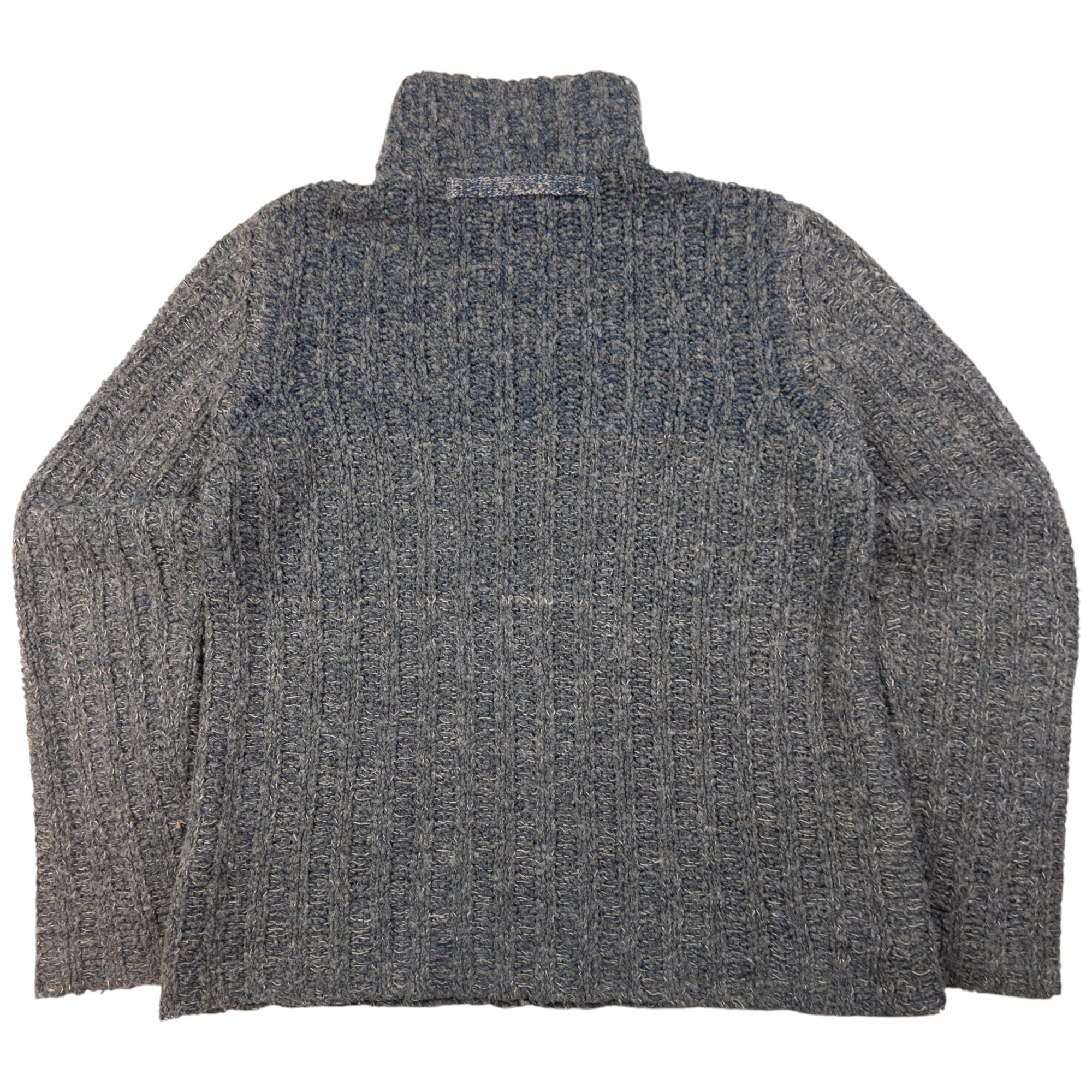 Vintage Armani Jeans Q Zip Knit Jumper Size XS