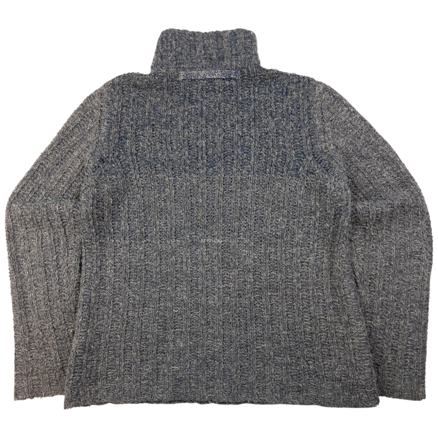 Vintage Armani Jeans Q Zip Knit Jumper Size XS