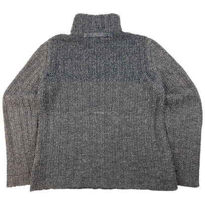 Vintage Armani Jeans Q Zip Knit Jumper Size XS