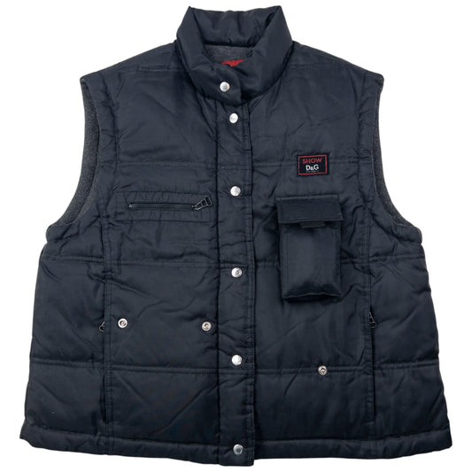 Vintage 2000s Dolce & Gabbana Fleece Lined Gilet Size S
