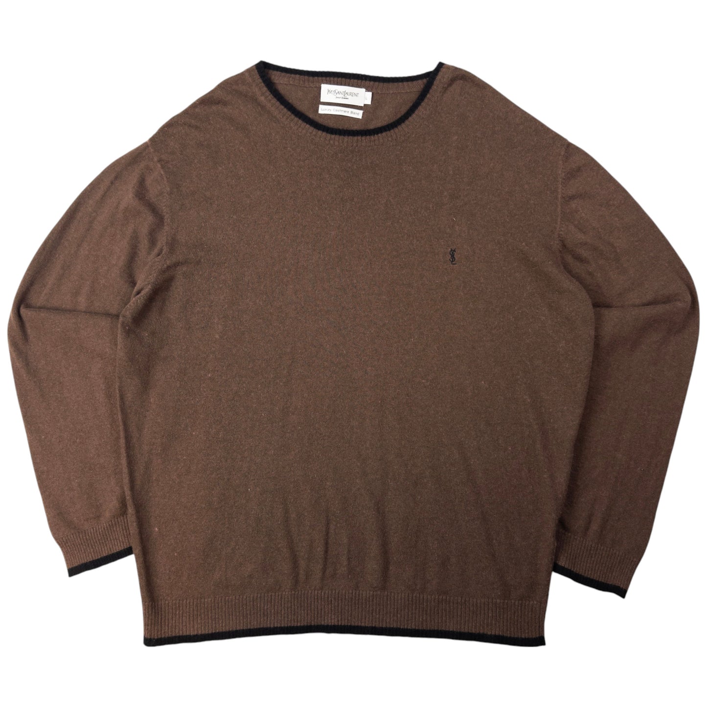 Vintage YSL Yves Saint Laurent Cashmere Jumper Size L