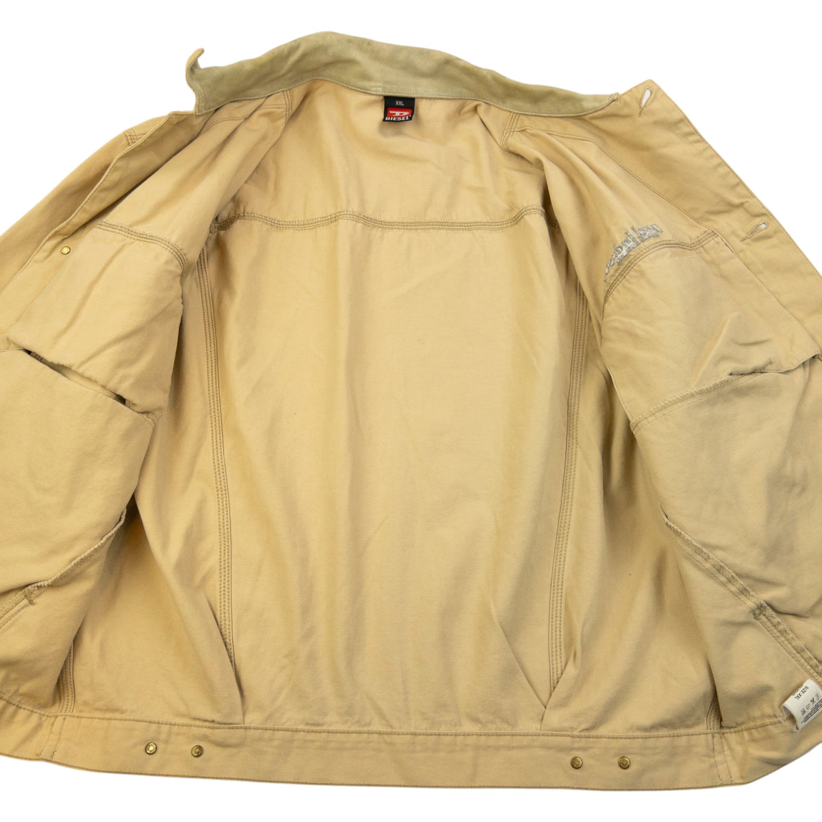 Vintage Diesel Industry Button Up Jacket Size XXL