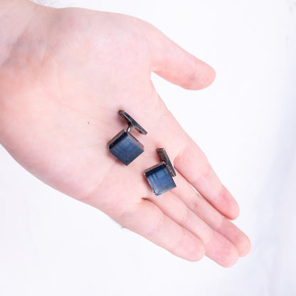 Vintage 2000s Burberry Nova Check Cufflinks