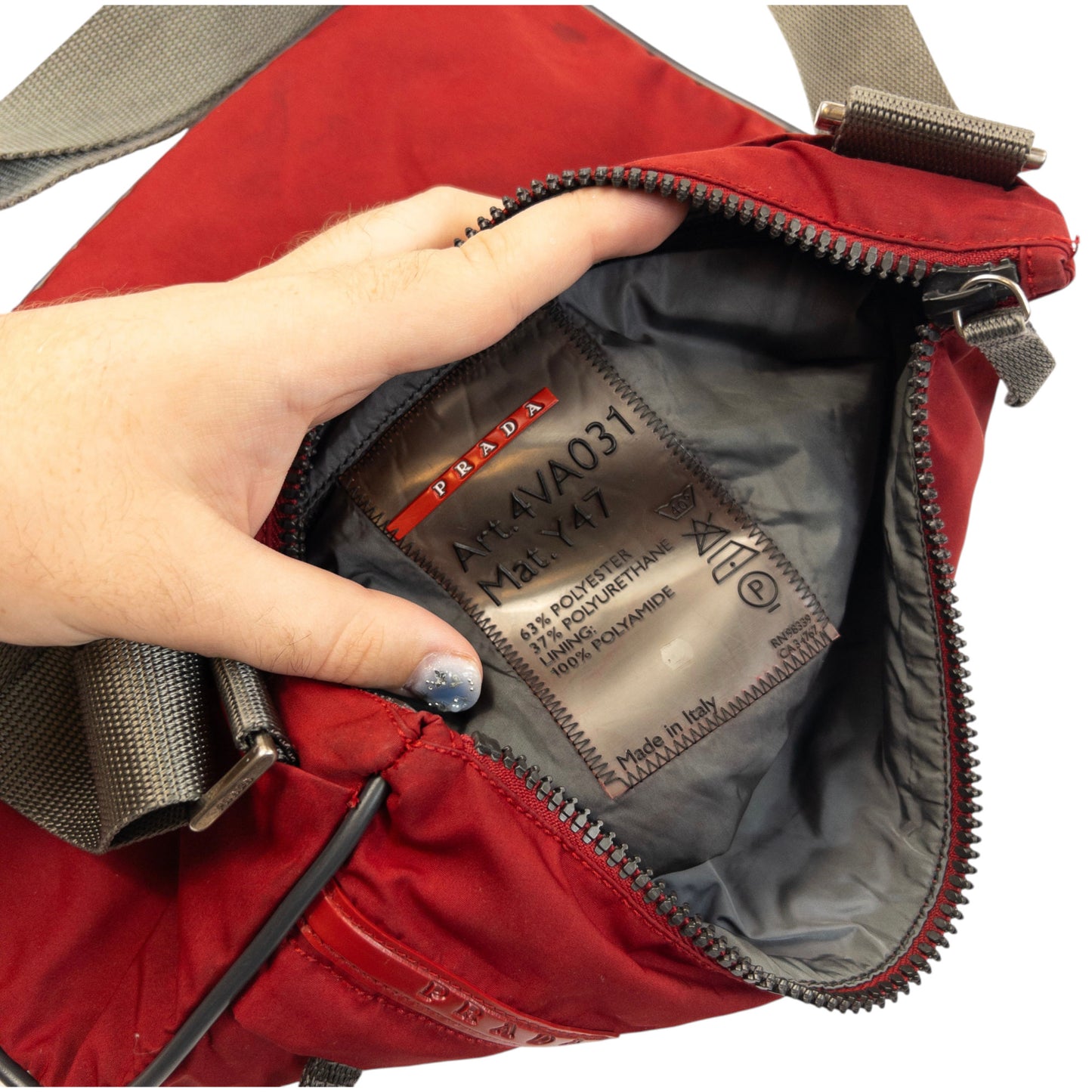 Vintage 2000s Prada Sport Crossbody Bag