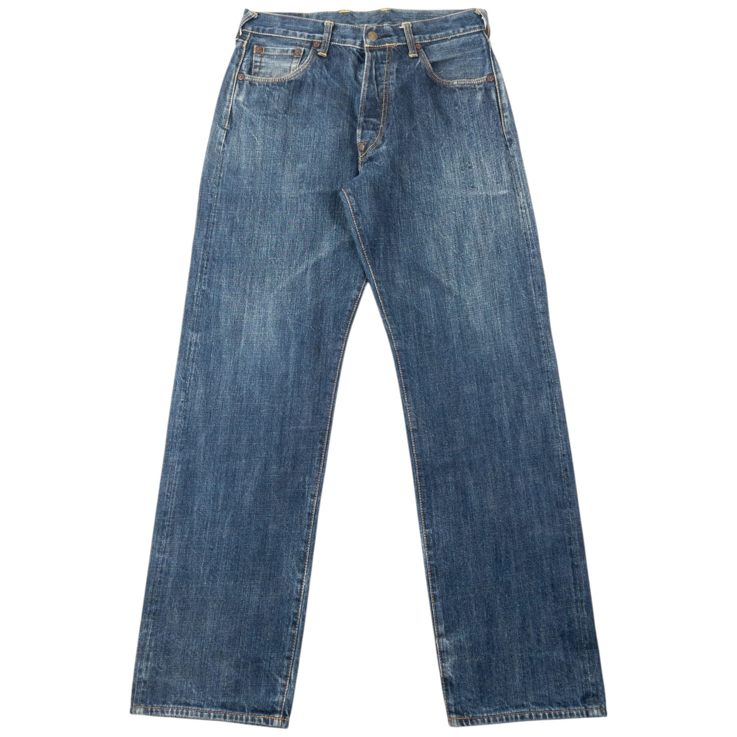 Vintage 2000s Evisu Heritage Double Gull Japanese Denim Jeans Size W30