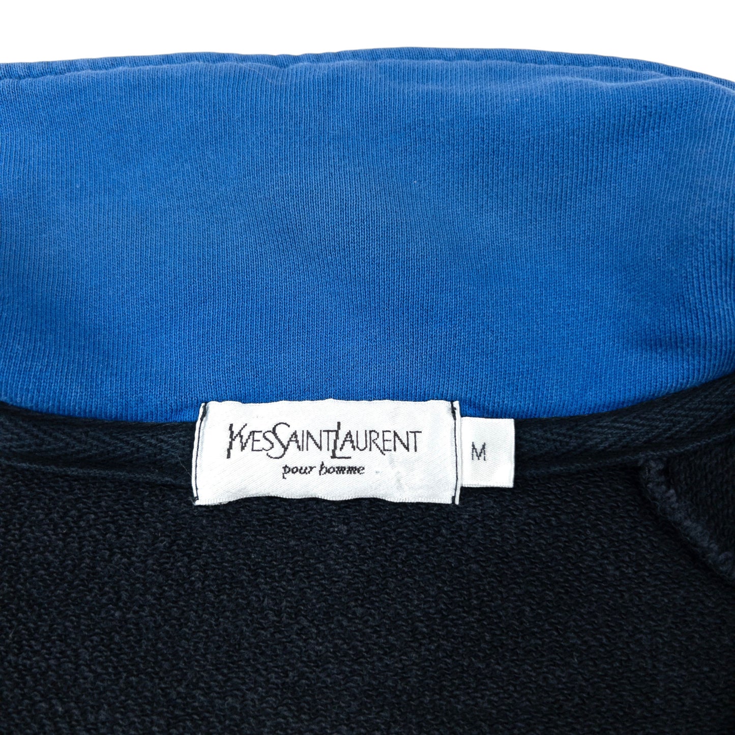 Vintage 2000s YSL Yves Saint Laurent Q Zip Sweatshirt Size M