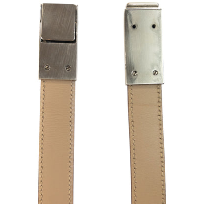 Vintage 2000s Prada Snakeskin Leather Belt Womens Size W25