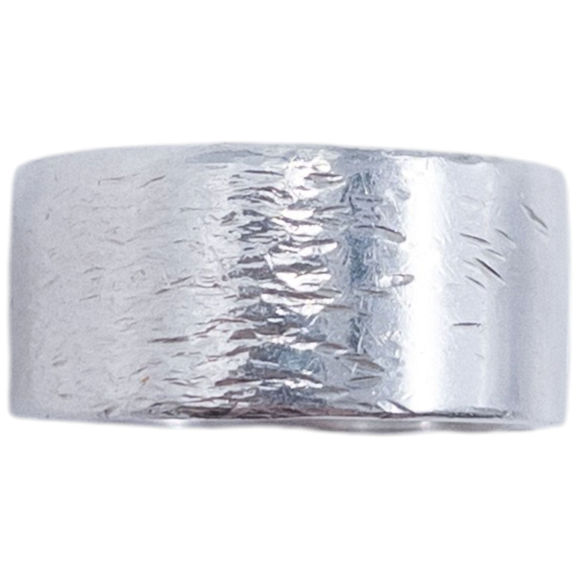 Vintage 2000s Gucci Silver Logo Ring