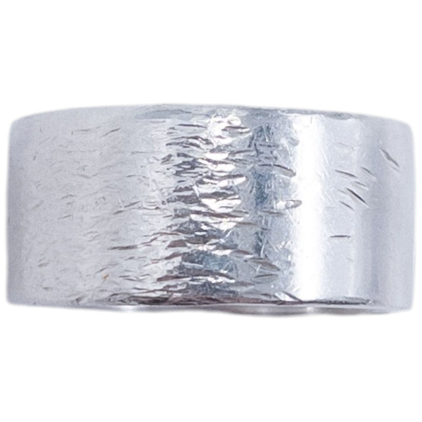 Vintage 2000s Gucci Silver Logo Ring