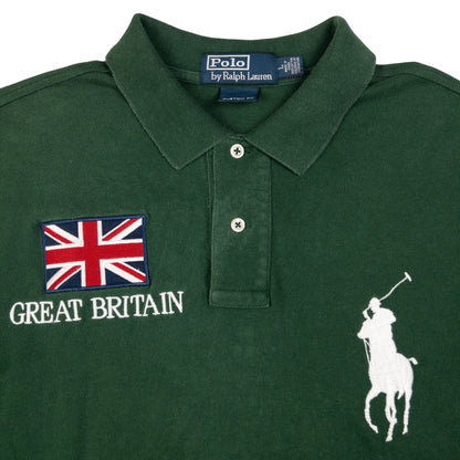 Vintage Polo Ralph Lauren Great Britain Polo Shirt Size L