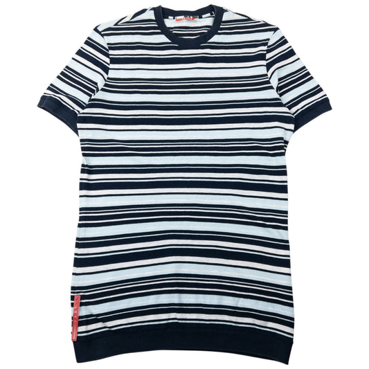 Vintage 2000s Prada Sport Striped T Shirt Size M