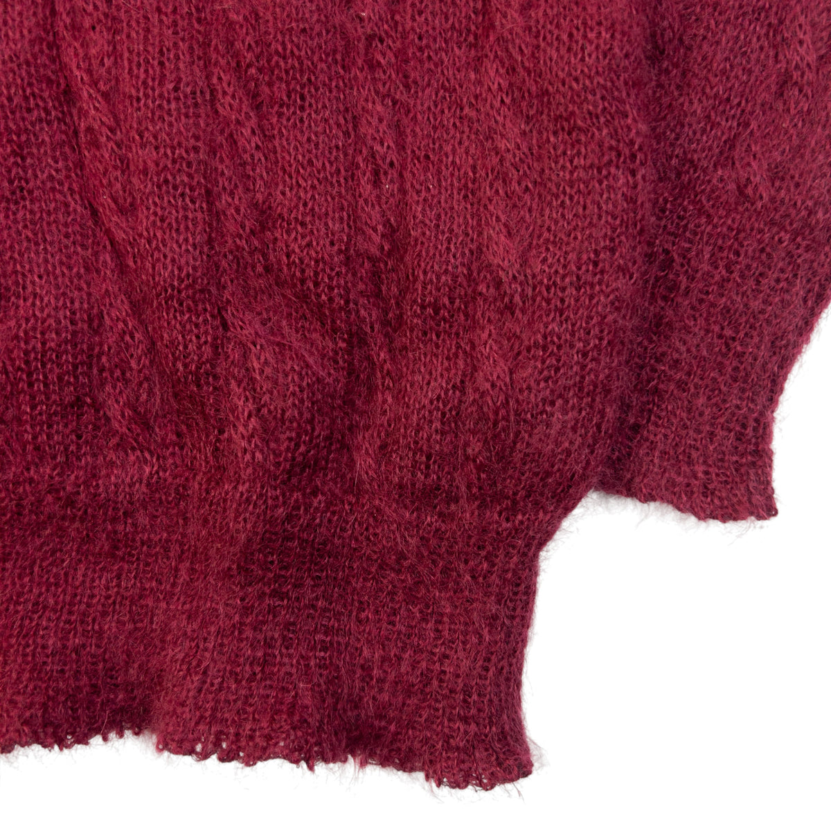 Vintage 90s Burberry Mohair Knit Jumper Size S