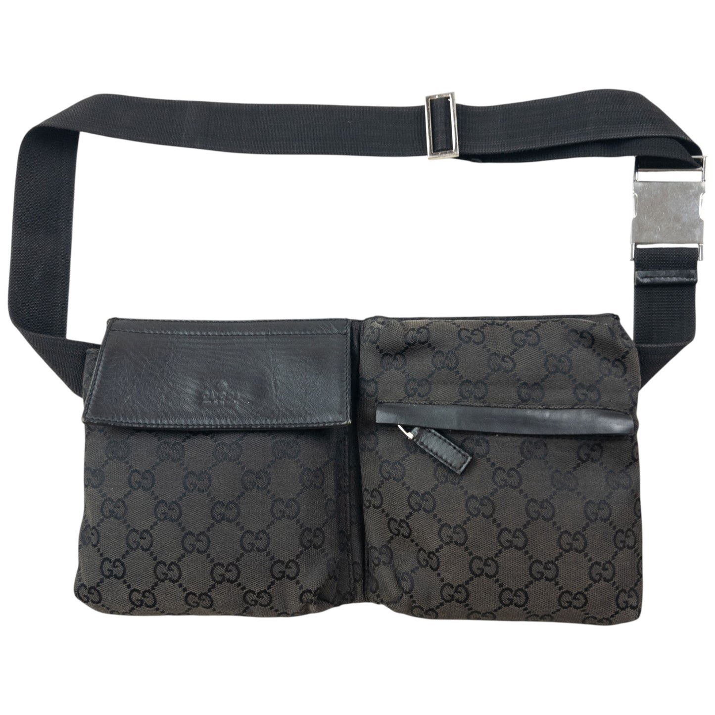 Vintage 2000s Gucci Monogram Crossbody Bag
