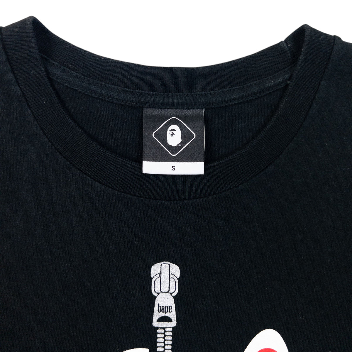 Vintage Bape X Bristol Football Club Shark Graphic T Shirt Size S
