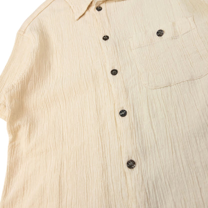 Vintage Hai Sporting Gear By Issey Miyake Short Sleeve Button Up Shirt Size S