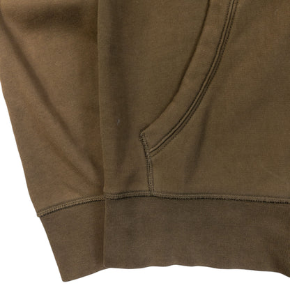 Vintage Burberry Brit Zip Up Hoodie in brown, photo 7