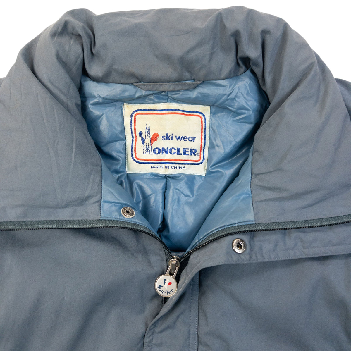 Vintage 90s Moncler Zip Up Padded Jacket Size L