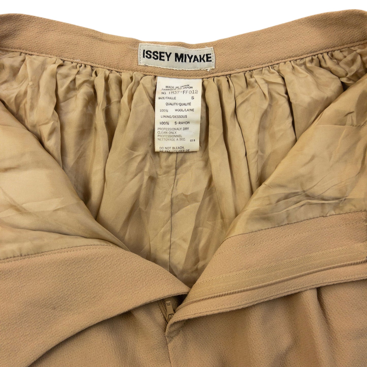 Vintage 90s Issey Miyake Pleated Trousers Size W24