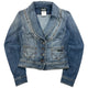 Vintage 2000s Dolce & Gabbana Button Up Denim Jacket Womens Size S