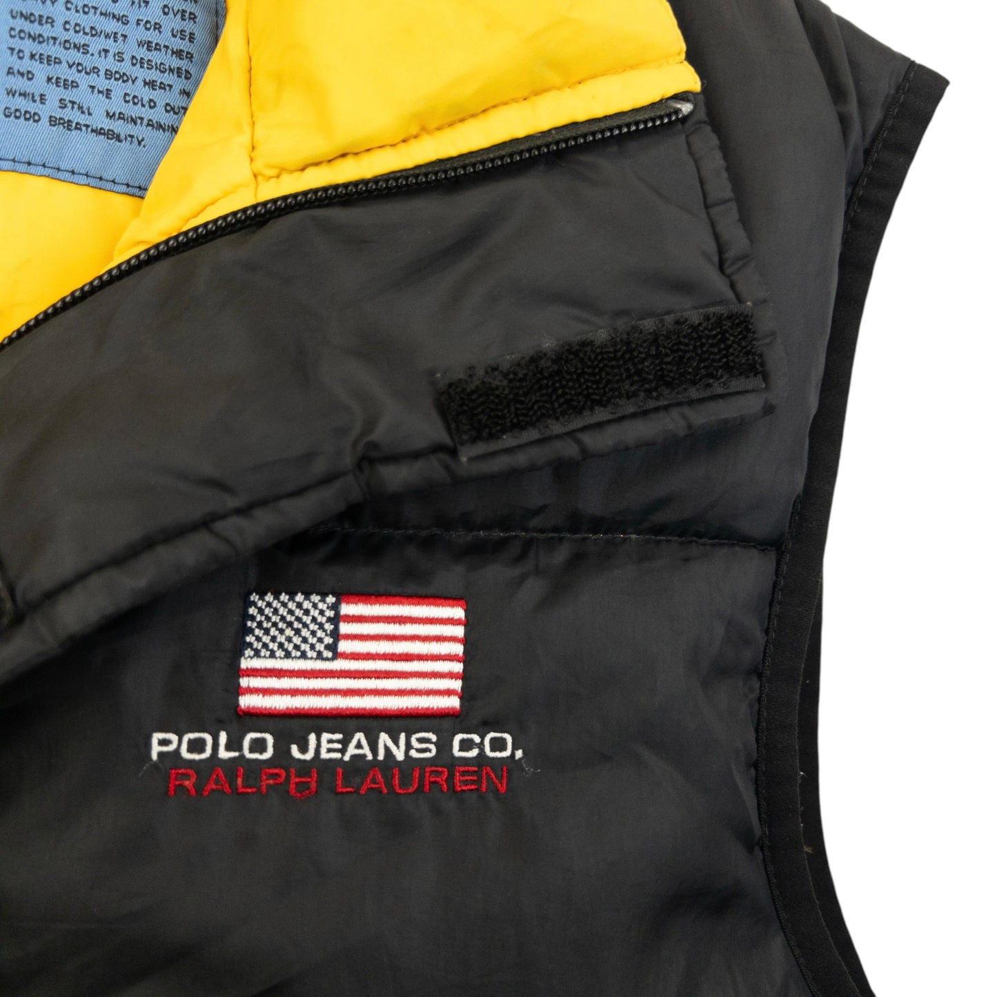 Vintage 2000s Ralph Lauren Polo Jeans Puffer Gilet Size XS
