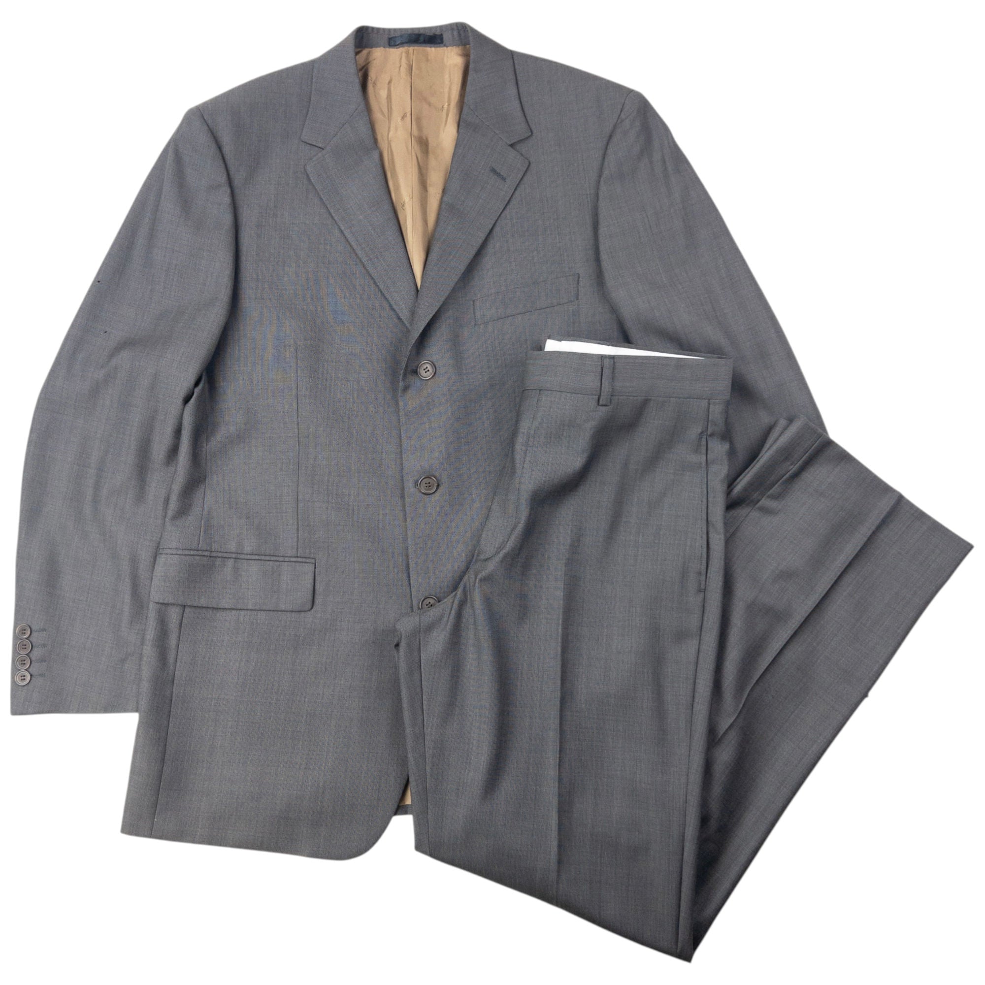 Vintage 90s YSL Yves Saint Laurent Jacket & Trousers Suit Set Size L