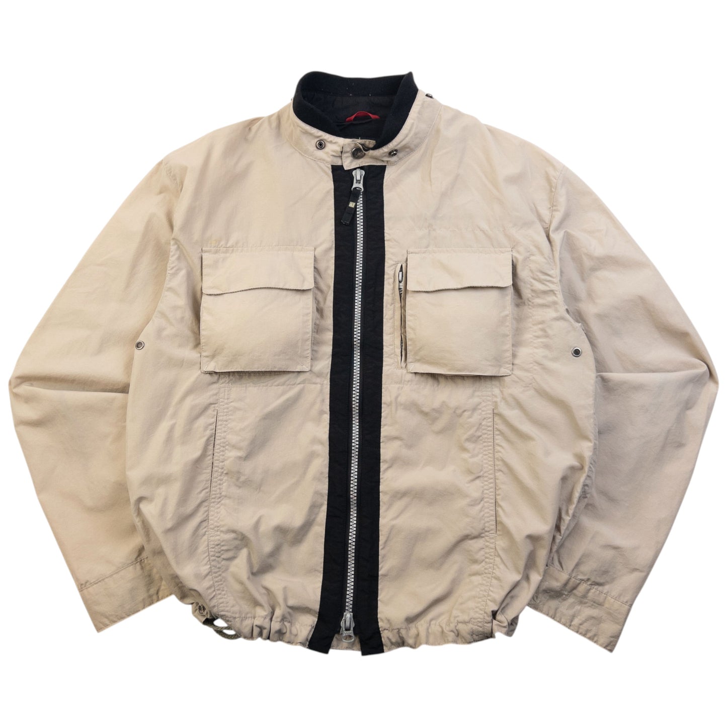 Vintage 2000s Armani Jeans Zip Up Jacket Size M