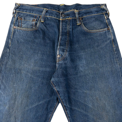 Vintage Evisu Painted Daicock Japanese Denim Jeans Size W33