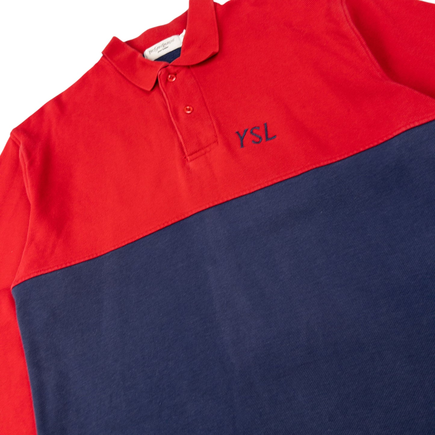 Vintage YSL Yves Saint Laurent Rugby Shirt Size M